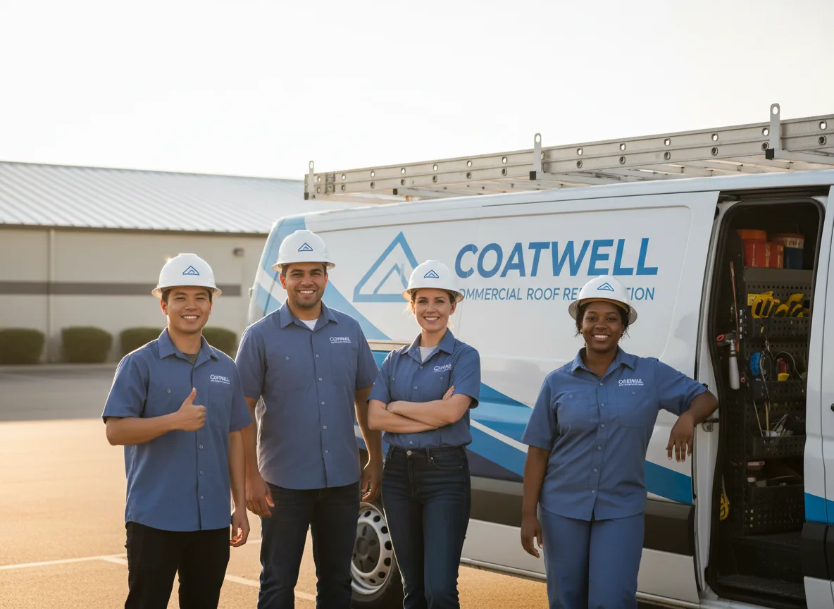 Commercial roof coating company in Harborside, ME
